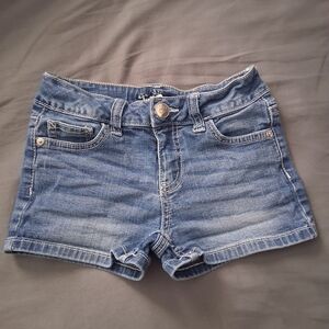 Justice Blue Denim Kids Shorts